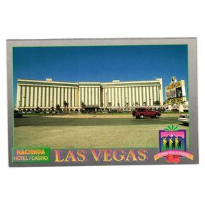 Vintage Postcard Gambling Vacation Hacienda Hotel Las Vegas Nevada 1993 Tourist